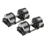 Adjustable Stainless Steel Dumbbells Gym Equipment Bodybuilders Fitness Enthusiasts Cast Iron Cross-Border Foreign Trade Mad