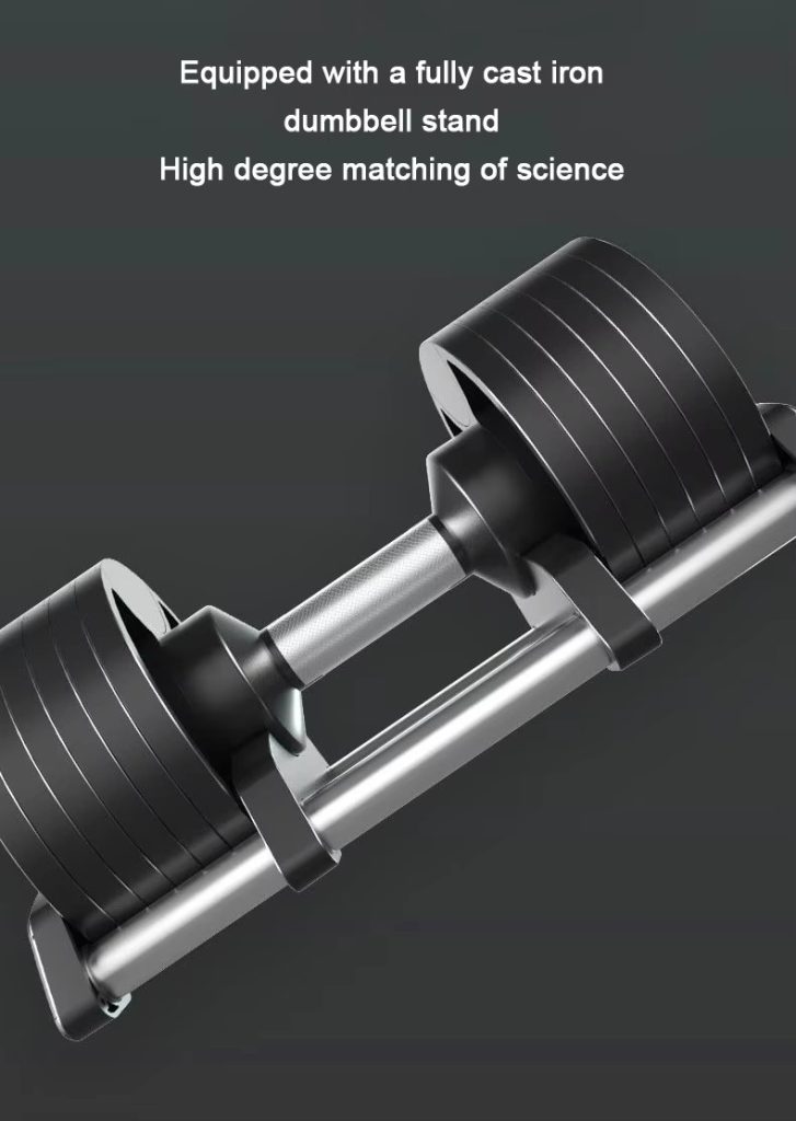 Source Factory Cast Iron Dumbbells Home Fitness Training Set Custom Logo Body Function Rubber Steel Weights Adults