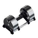 Adjustable Chrome-Plated Dumbbells for Fitness Weight Lifting Home Gym Training