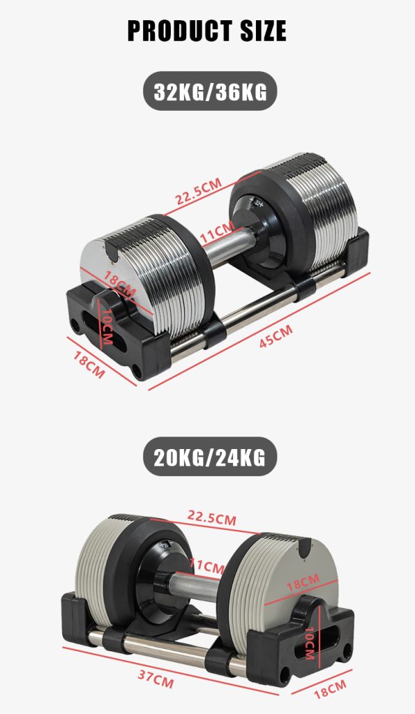 Adjustable Dumbbells Custom