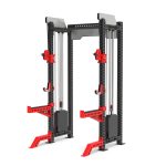 Hot Selling Gym Fitness: Multi-Functional Power Squat Rack Cage & Smith Trainer