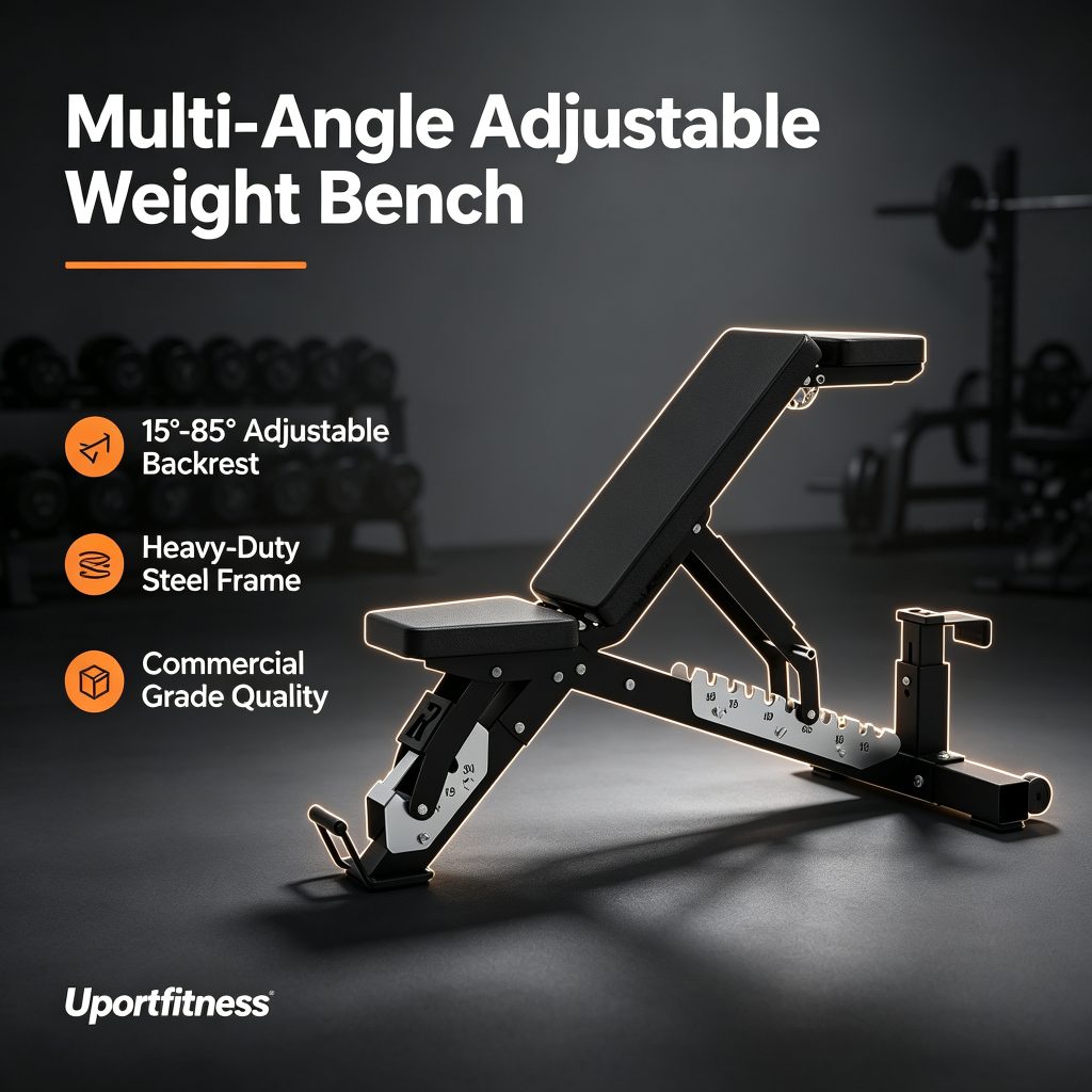 R003 High Quality Factory Adjustable Flat Incline Decline Gym Equipment Multi-Bench for Lifting Weights Workout Folding Feature
