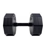 Invest in advanced fitness with our new design insert type adjustable steel dumbbell. This detachable, free weight combines a unique square decagon design with professional-grade steel, offering unparalleled versatility for all your gym fitness needs.