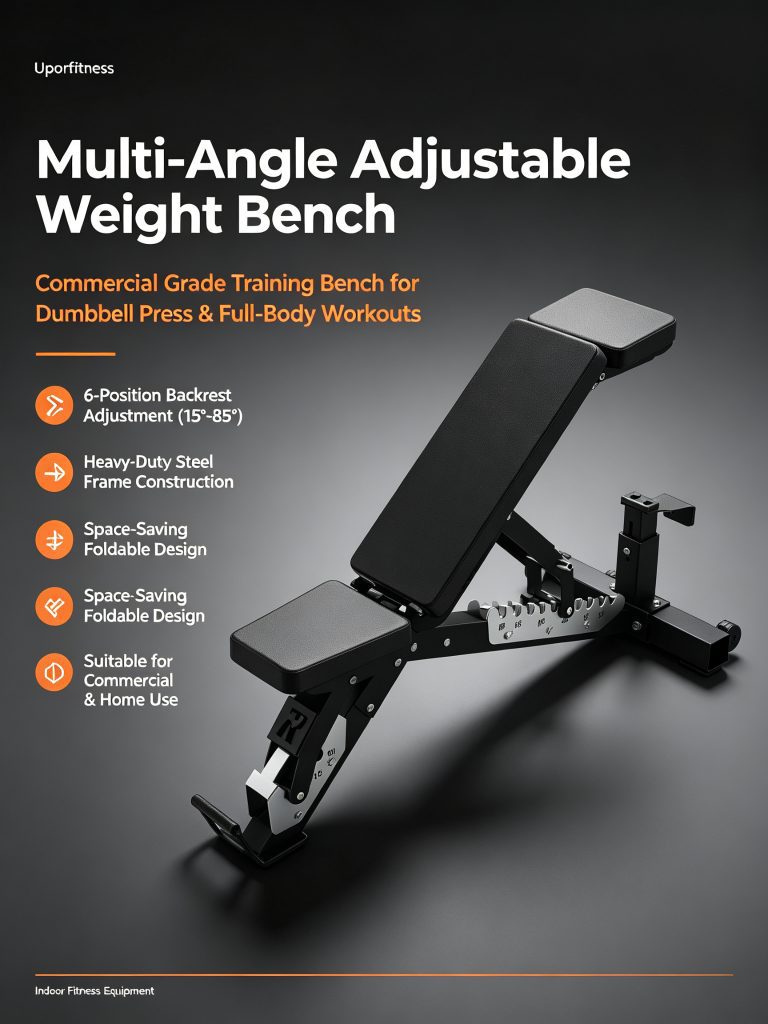 R003 High Quality Factory Adjustable Flat Incline Decline Gym Equipment Multi-Bench for Lifting Weights Workout Folding Feature
