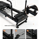 2025 Latest High-End Home Use Megaformer Studio Factory Fitness Yoga Pilates Steel Material Reformer