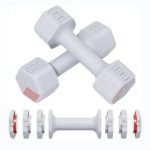 Indoor Fitness Exercise Hex Dumbbells Set Hand Weights Gym Dumbbells Home Exercise Ladies