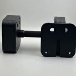Home Gym Adjustable Steel Fitness Dumbbell Square Decagon Free Weight Rubber Coated Iron with 80Lb 40Kg Insert Type
