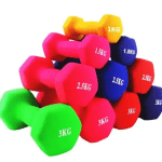 Wholesale Hex Neoprene Coated Dumbbell Set Colorful Gym Home Weight Lifting Free Weights