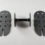 Home Gym Adjustable Steel Fitness Dumbbell Square Decagon Free Weight Rubber Coated Iron with 80Lb 40Kg Insert Type