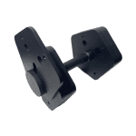 Home Gym Adjustable Steel Fitness Dumbbell Square Decagon Free Weight Rubber Coated Iron with 80Lb 40Kg Insert Type