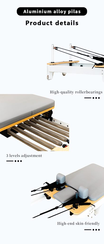 High Quality Cadillac Gym Reformer Aluminum Foldable Pilates Core Bed for Home Fitness and Yoga Use