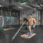 Barbell Bomb Attachment for T Bar Row Squats Landmine for Exercise Machine Parts & Accessories Fits 2 Inch Bars