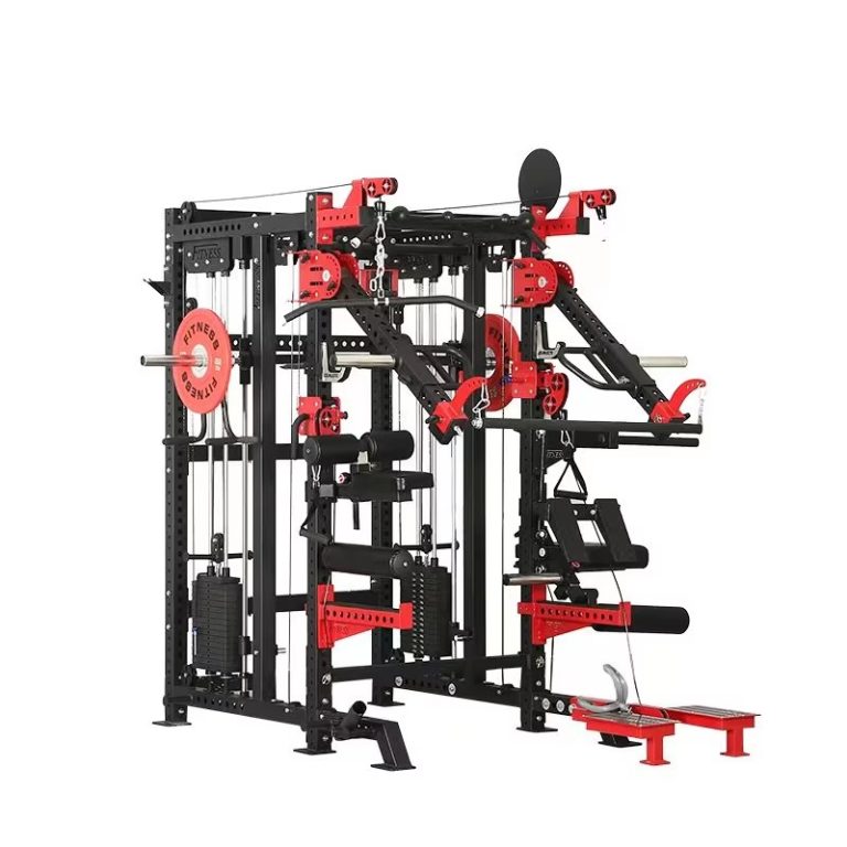 All One Unisex Heavy Duty Power Rack Manufacturers' Multi-Functional Smith Machine Home Gym Commercial Exercise Durable Steel