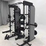 Unisex Multi-Function Gym Equipment Commercial Smith Machine Squat Power Rack