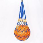 Mesh Ball Bag Sports Mesh Equipment Bag Volleyball Basketball Football Carry Storage Net Pocket for Single