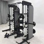 Unisex Multi-Function Gym Equipment Commercial Smith Machine Squat Power Rack