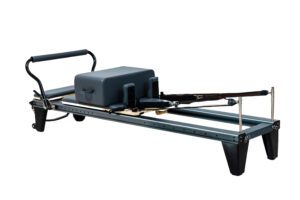 Bring the studio experience home with our premium Pilates reformer. This elegant machine, complete with a sturdy wooden box, is engineered for a comprehensive workout. Build lean muscle, enhance your core strength, and enjoy professional-level training in the comfort of your own space.