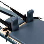 Bring the studio experience home with our premium Pilates reformer. This elegant machine, complete with a sturdy wooden box, is engineered for a comprehensive workout. Build lean muscle, enhance your core strength, and enjoy professional-level training in the comfort of your own space.