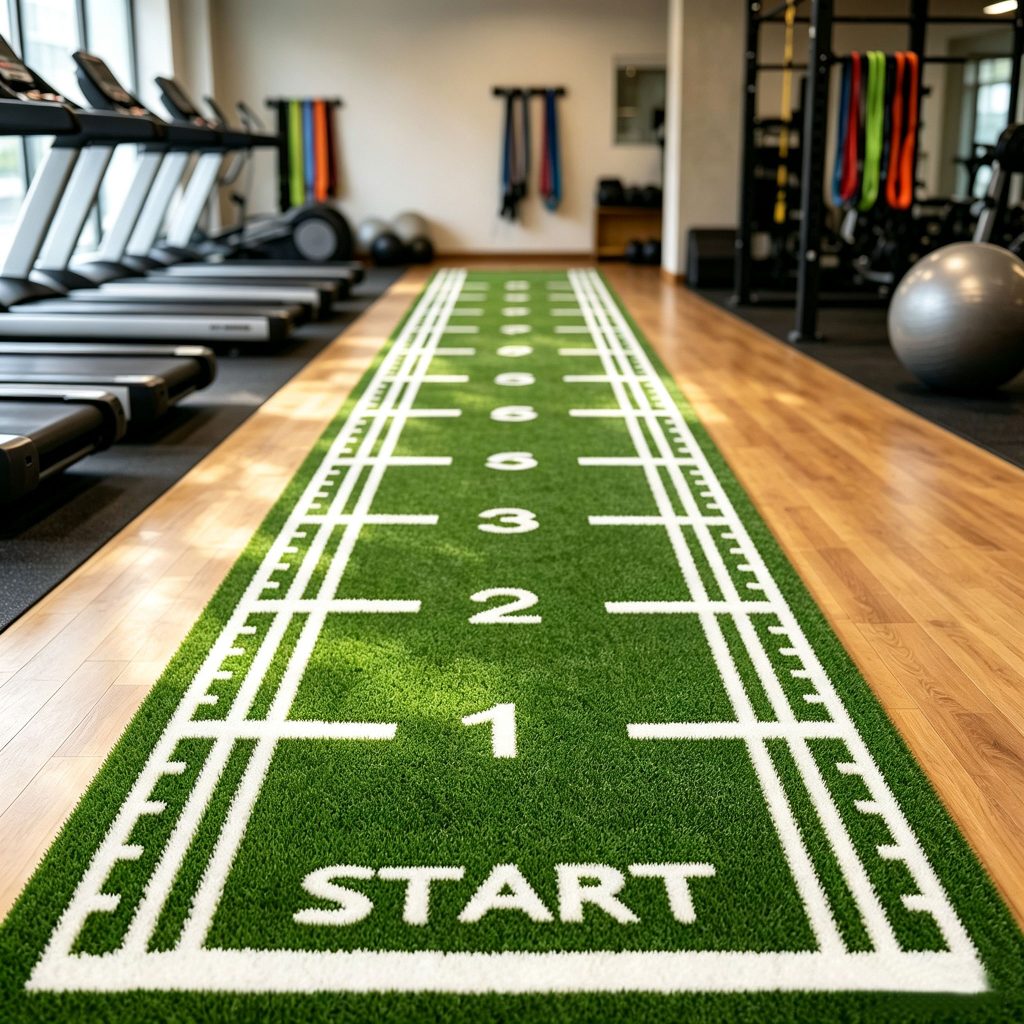 OEKO‑TEX CE ISO PCoC PVOC Certified 5‑8Y UV Resistant Waterproof PP PE Synthetic Turf Commercial Artificial Grass Golf Putting Green