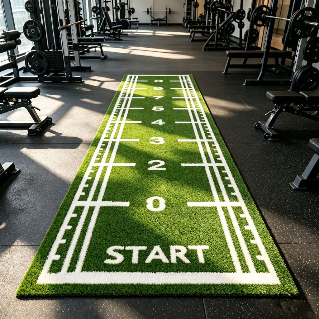OEKO‑TEX CE ISO PCoC PVOC Certified 5‑8Y UV Resistant Waterproof PP PE Synthetic Turf Commercial Artificial Grass Golf Putting Green
