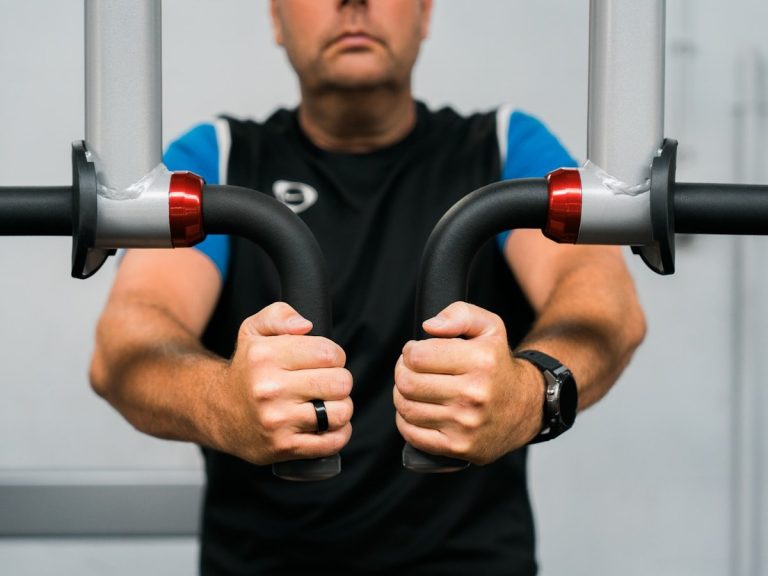 ISO-lateral chest press