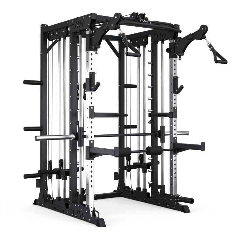 3-in-1 Power Rack & Smith Machine: The UPORT RS-013 Complete Home Gym Station