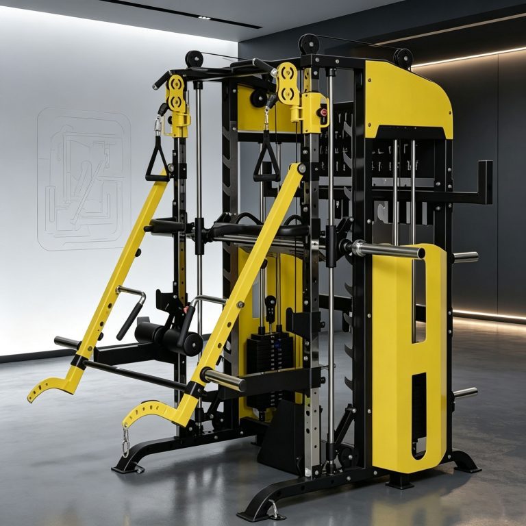 Multi‑Functional Smith Machine:Your All‑in‑One Home & Commercial Gym Station