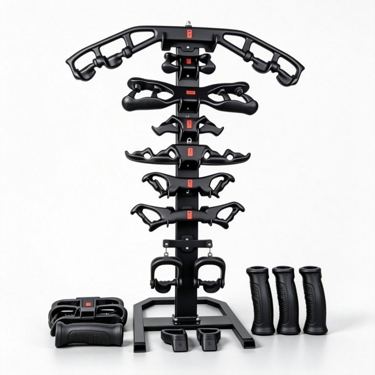 Mag Grip Handles Set, Ergonomic Cable Machine Attachments for Home Gym Workout