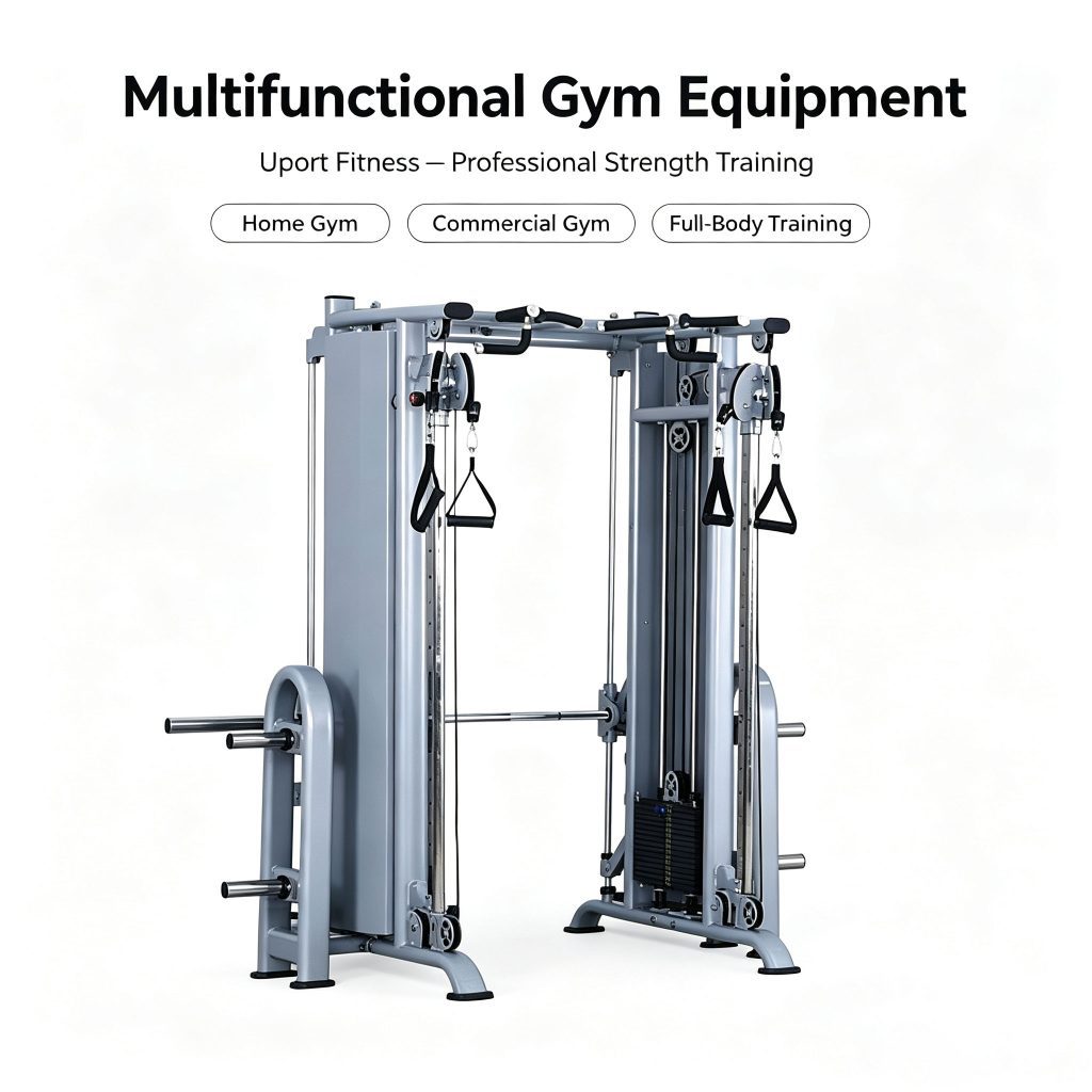 Multi Function Squat Rack Universal Fitness Training Frame Home & Commercial Gym Equipment for Men Women Strength Exercise