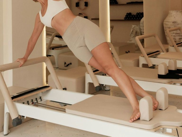 portable Pilates reformer