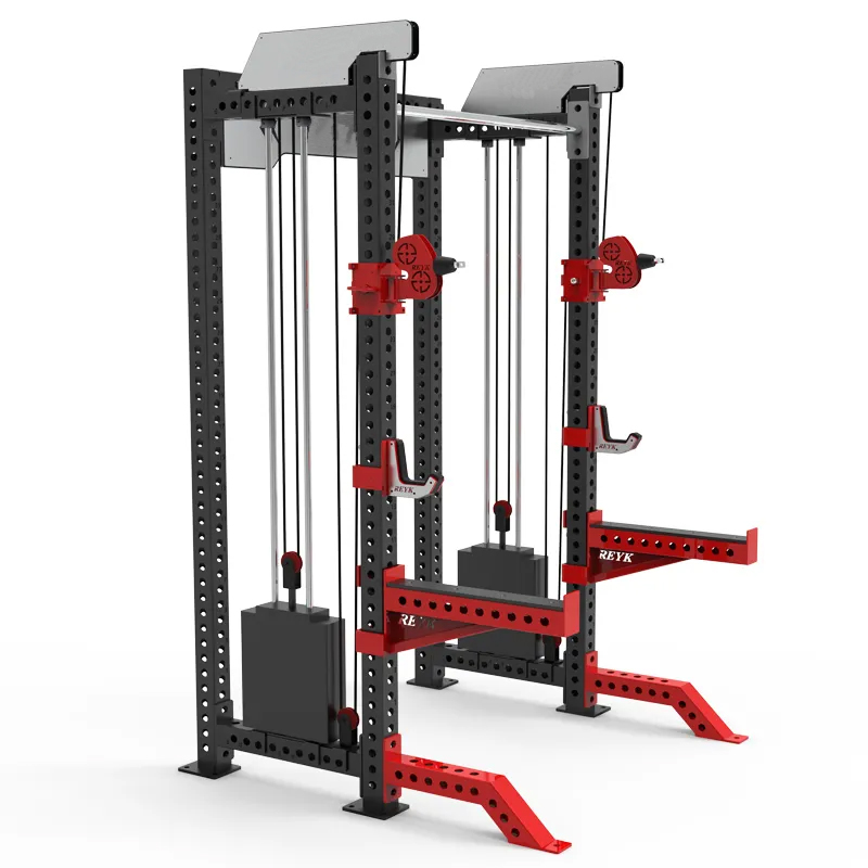 Direct From Manufacturer Multi-Functional Home Workout Stand Squat Station Gym Machine for Leg Chest Exercise Metal Material