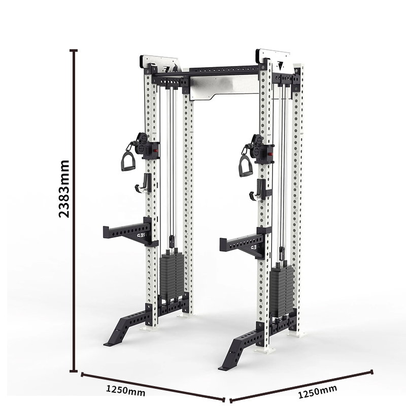 Unisex Multifunctional Smith Gantry Rack | Squat Exercise Machine for Home