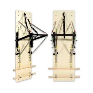 Elevate your home fitness with our elegant maple wood wall-mounted trainer. Perfect for yoga, gym, and functional fitness, this durable unit blends seamlessly into your home while providing versatile exercise options.