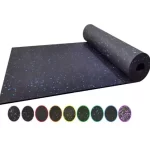 Fitness Gym Rubber Flooring Puzzle Rubber Mat for Workout Exercise Training