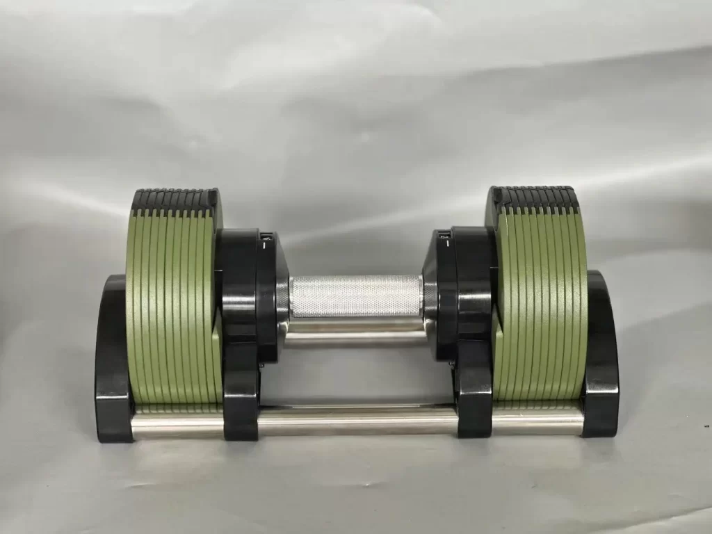 Adjustable Steel Dumbbells 2kg Increment Custom Weight for Home Gym Fitness