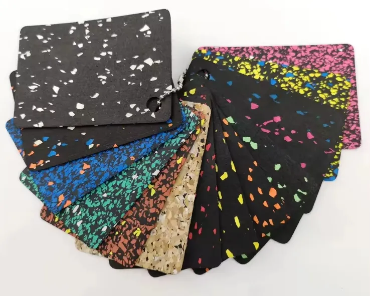 Durable EPDM Rubber Floor Rolls Anti-Slip Fitness Flooring and Protective Mat Versatile Rubber Mat for Home and Gym Use