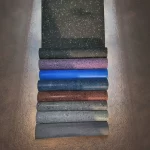 Fitness Gym Rubber Flooring Puzzle Rubber Mat for Workout Exercise Training