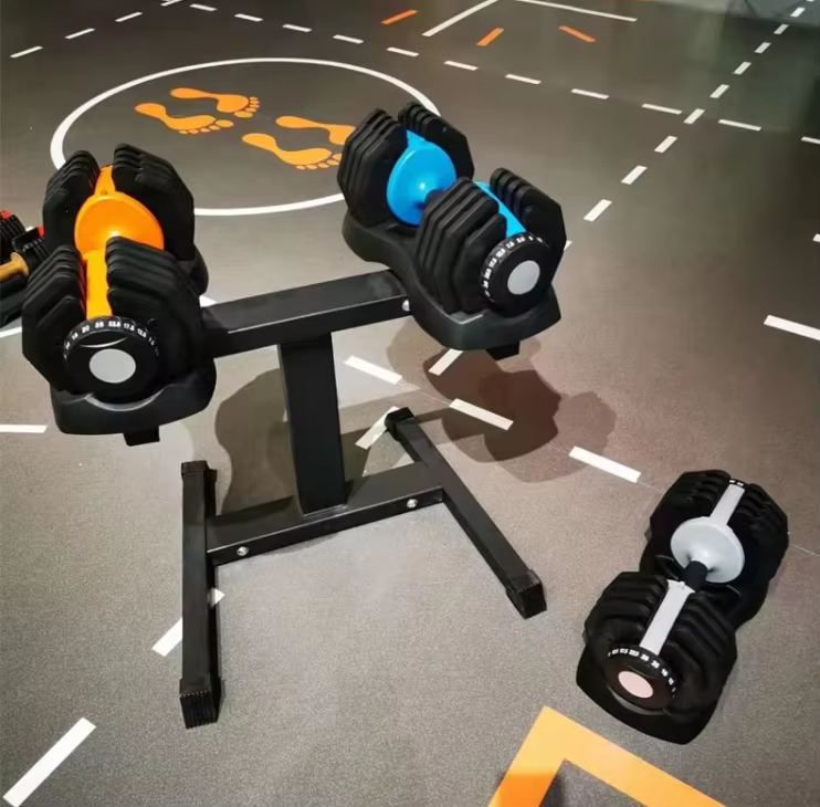 Transform your workout space with our 2.5KG-25kg Adjustable Dumbbell Set. Perfect for home fitness and gym accessories, these versatile weights replace an entire rack, saving space while providing a full range of fitness weights. Ideal for strength training at any level.
