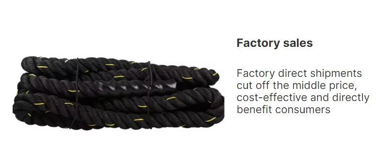 Hemp Braided High Strength Climbing Fitness Exercise Rope