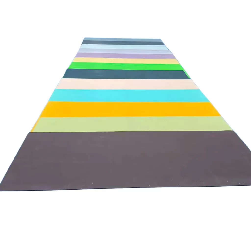 Fitness Protective Floor Mat EPDM Rubber Flooring for Playground and Sports Durable and Protective Rubber Carpet