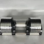 Adjustable Steel Dumbbells 2kg Increment Custom Weight for Home Gym Fitness