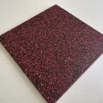 Tile Protective Rubber Mat for Fitness Eco Friendly
