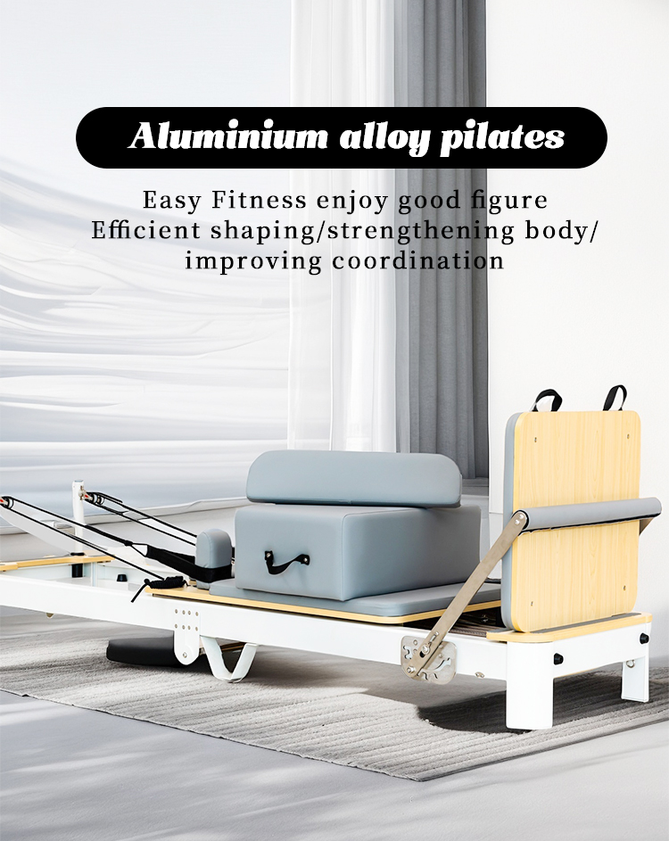 High Quality Cadillac Gym Reformer Aluminum Foldable Pilates Core Bed for Home Fitness and Yoga Use