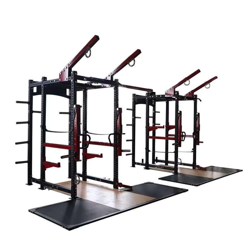 High Quality Multi-Functional Power Rack Squat Rack Home Fitness Equipment Steel Shoulder Strength Training Leg Workouts
