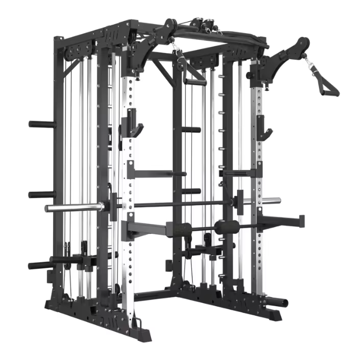 Fitness Equipment Gym Equipment Power Rack Smith Machine Home Gym Attachment 3-in-1 Basic Trainer